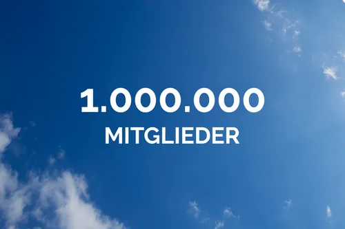 Wir sind eine Million!